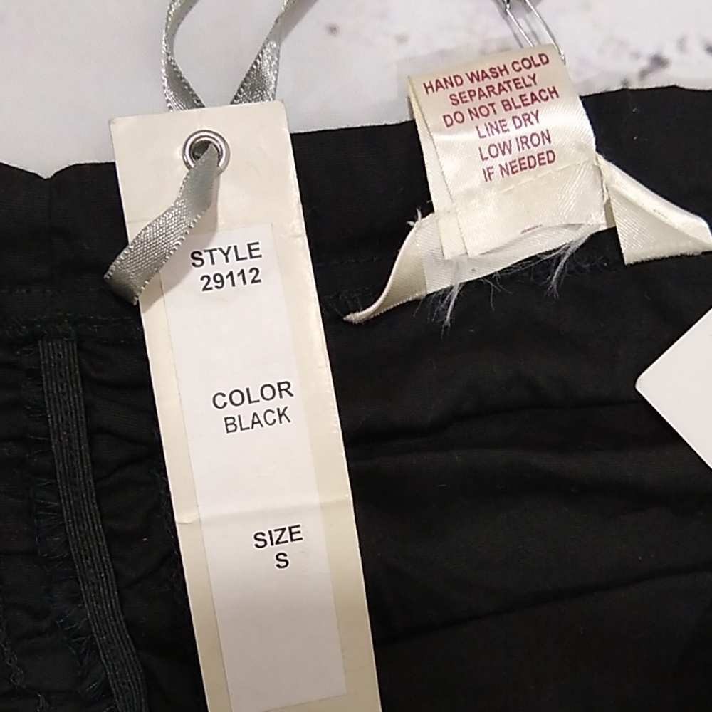 New With Tags Ruched Drawstring Stretchy Skirt - Picture 5 of 8